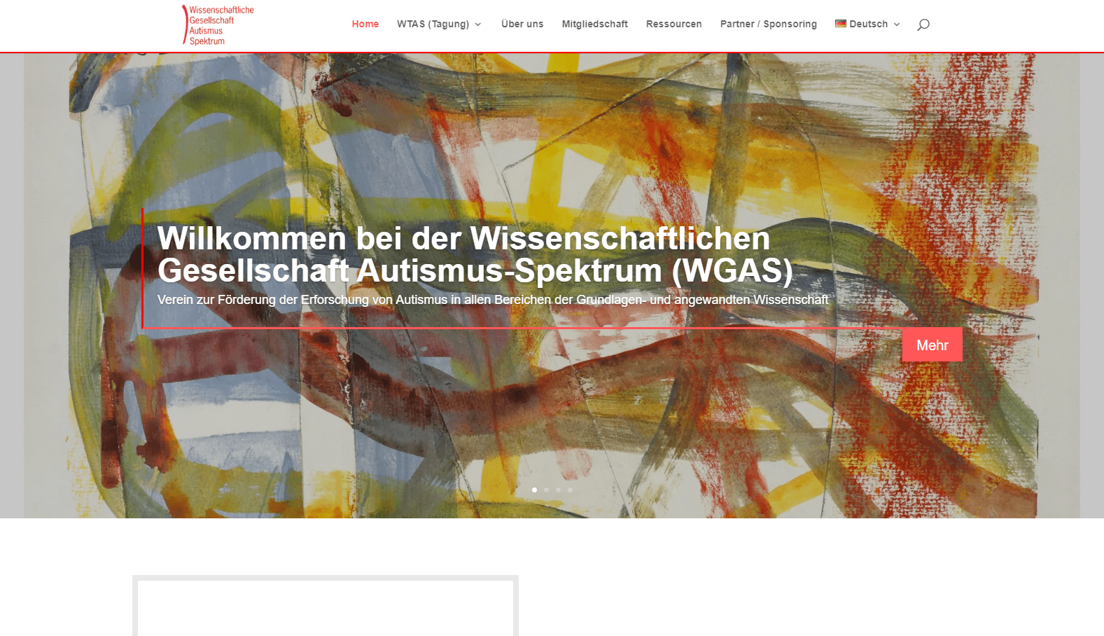 Wissenschaftliche Gesellschaft Autismus Stiftung Wissenschaftliche Gesellschaft Autismus Stiftung - ProBono Webseite